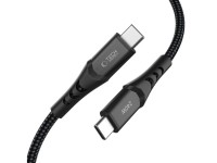 Cable Tech-Protect Ultraboost UB11T USB-C / USB-C PD 240W / QC3.0 de 200 cm - Negro Cable Tech-Protect Ultraboost UB11T USB-C / USB-C PD 240W / QC3.0 de 200 cm - Negro