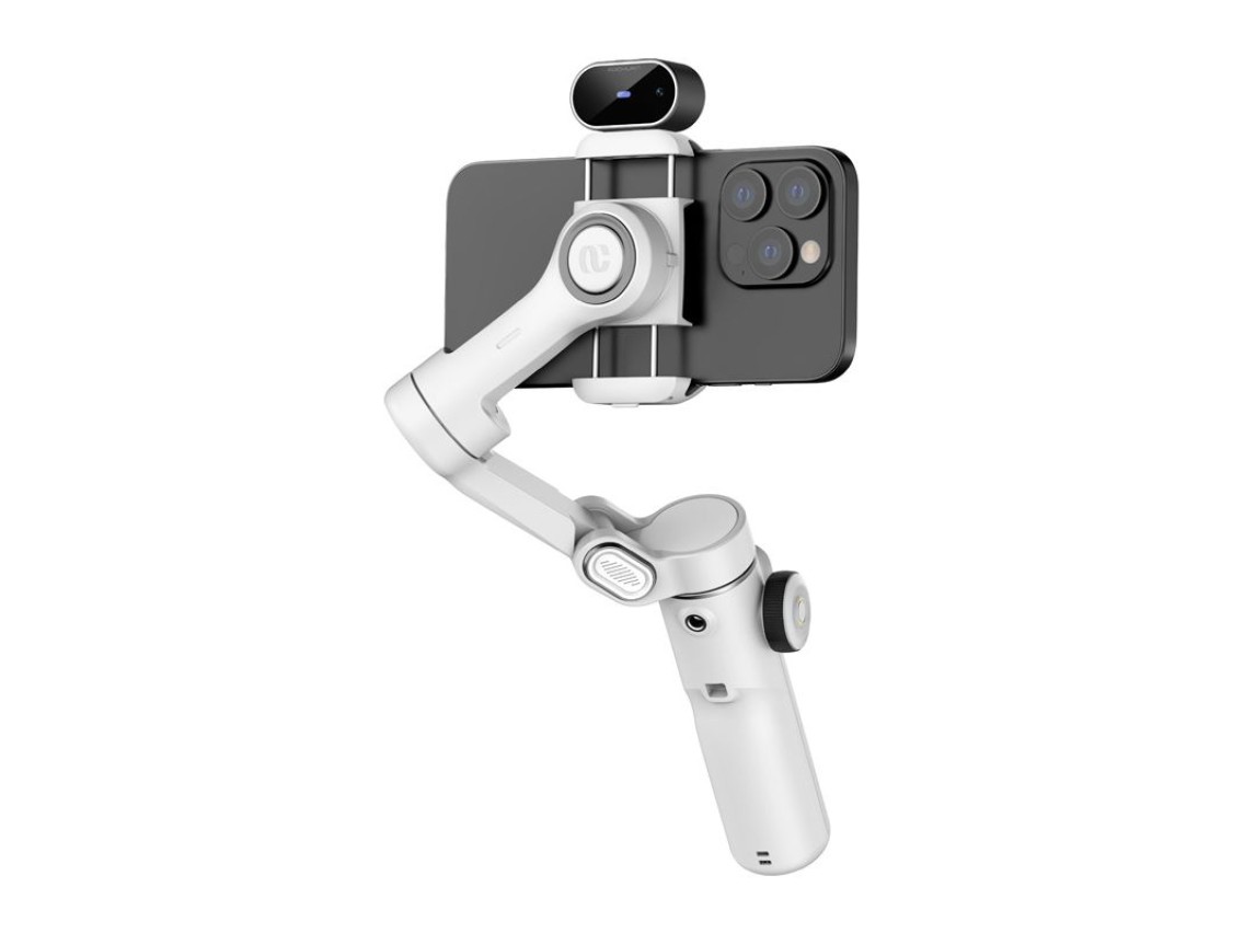 Gimbal AOCHUAN X2 com sensor de IA (branco)