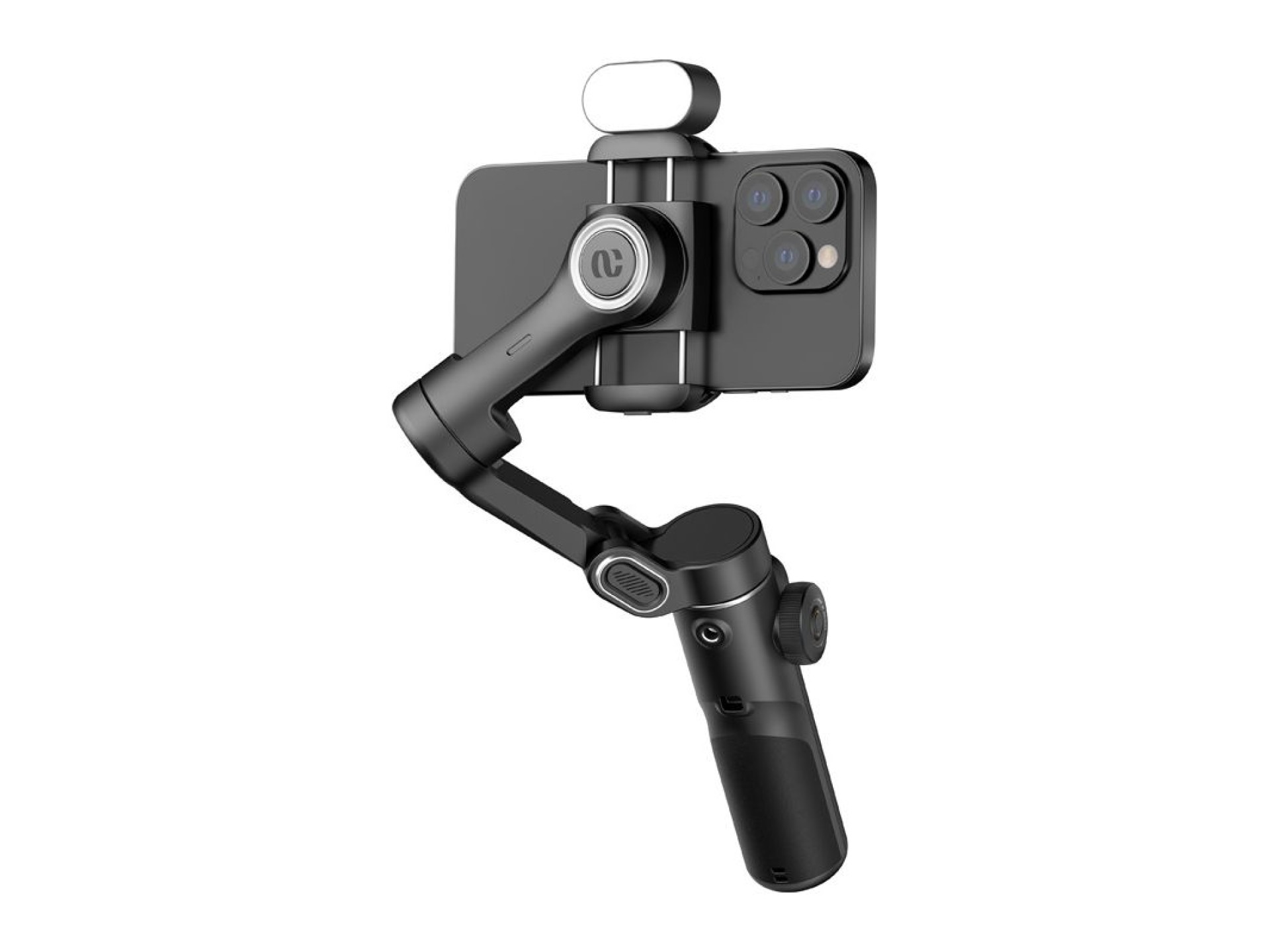 Gimbal AOCHUAN X2 com iluminação RGB (preto)