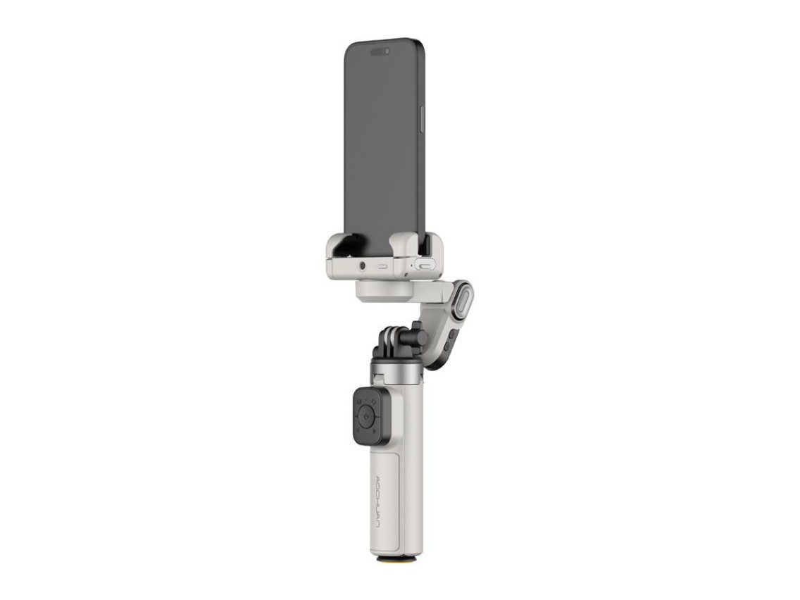 Gimbal AOCHUAN M3 Pro Mini com sensor de IA (branco)
