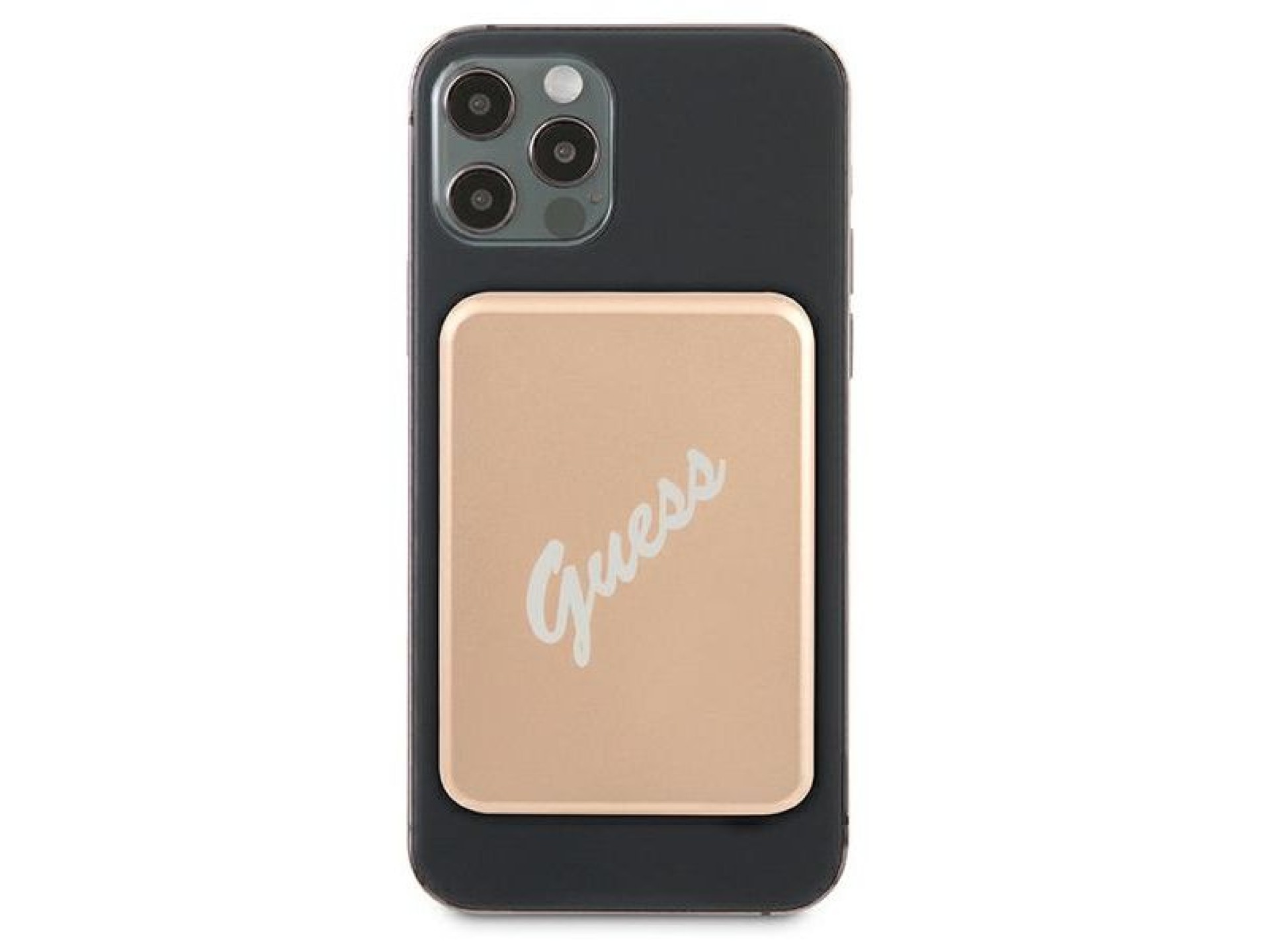 Guess Inductive Power Bank 5W GUPBMSVSLG 3000mAh gold/gold MagSafe