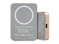 Guess Inductive Power Bank 5W GUPBMSVSLG 3000mAh gold/gold MagSafe Guess Inductive Power Bank 5W GUPBMSVSLG 3000mAh gold/gold MagSafe