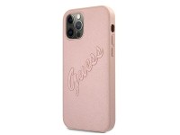Funda rígida Guess GUHCP12LRSAVSRG para iPhone 12 Pro Max de 6,7" en color rosa/rosa con diseño Saff Funda rígida Guess GUHCP12LRSAVSRG para iPhone 12 Pro Max de 6,7" en color rosa/rosa con diseño Saff