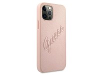 Funda rígida Guess GUHCP12LRSAVSRG para iPhone 12 Pro Max de 6,7" en color rosa/rosa con diseño Saff Funda rígida Guess GUHCP12LRSAVSRG para iPhone 12 Pro Max de 6,7" en color rosa/rosa con diseño Saff