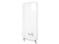 Guess GUHCP12MKC4GSSI iPhone 12/12 Pro 6.1" Funda rígida transparente 4G Cadena plateada Guess GUHCP12MKC4GSSI iPhone 12/12 Pro 6.1" Funda rígida transparente 4G Cadena plateada