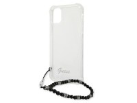 Capa rígida transparente Guess GUHCP12MKPSBK para iPhone 12/12 Pro de 6,1" na cor Preto Pérola Capa rígida transparente Guess GUHCP12MKPSBK para iPhone 12/12 Pro de 6,1" na cor Preto Pérola