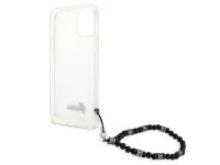 Capa rígida transparente Guess GUHCP12MKPSBK para iPhone 12/12 Pro de 6,1" na cor Preto Pérola Capa rígida transparente Guess GUHCP12MKPSBK para iPhone 12/12 Pro de 6,1" na cor Preto Pérola