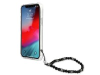 Capa rígida transparente Guess GUHCP12LKPSBK para iPhone 12 Pro Max 6.7" na cor Preto Pérola Capa rígida transparente Guess GUHCP12LKPSBK para iPhone 12 Pro Max 6.7" na cor Preto Pérola