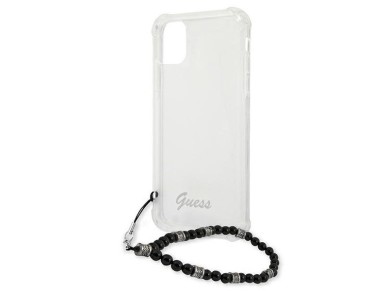 Guess GUHCP12LKPSBK iPhone 12 Pro Max 6.7" Transparent hardcase Black Pearl Guess GUHCP12LKPSBK iPhone 12 Pro Max 6.7" Transparent hardcase Black Pearl