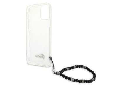 Guess GUHCP12LKPSBK iPhone 12 Pro Max 6.7" Transparent hardcase Black Pearl Guess GUHCP12LKPSBK iPhone 12 Pro Max 6.7" Transparent hardcase Black Pearl