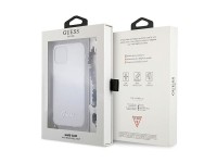 Capa rígida transparente Guess GUHCP12LKPSBK para iPhone 12 Pro Max 6.7" na cor Preto Pérola Capa rígida transparente Guess GUHCP12LKPSBK para iPhone 12 Pro Max 6.7" na cor Preto Pérola