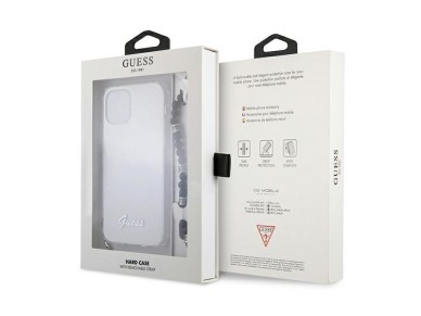 Guess GUHCP12LKPSBK iPhone 12 Pro Max 6.7" Transparent hardcase Black Pearl Guess GUHCP12LKPSBK iPhone 12 Pro Max 6.7" Transparent hardcase Black Pearl