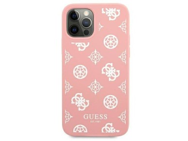 Guess GUHCP12LLSPEWPI iPhone 12 Pro Max 6.7" pink/pink hard case Peony Collection Guess GUHCP12LLSPEWPI iPhone 12 Pro Max 6.7" pink/pink hard case Peony Collection