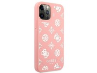 Capa rígida rosa/rosa da Guess para iPhone 12 Pro Max 6.7" - Coleção Peônia (GUHCP12LLSPEWPI) Capa rígida rosa/rosa da Guess para iPhone 12 Pro Max 6.7" - Coleção Peônia (GUHCP12LLSPEWPI)