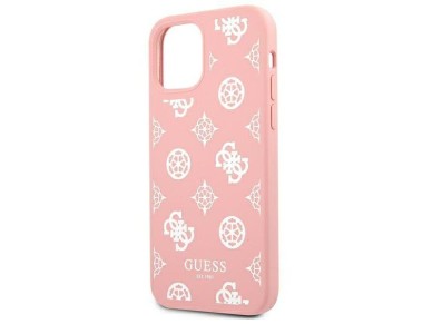 Guess GUHCP12LLSPEWPI iPhone 12 Pro Max 6.7" pink/pink hard case Peony Collection Guess GUHCP12LLSPEWPI iPhone 12 Pro Max 6.7" pink/pink hard case Peony Collection