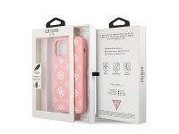 Capa rígida rosa/rosa da Guess para iPhone 12 Pro Max 6.7" - Coleção Peônia (GUHCP12LLSPEWPI) Capa rígida rosa/rosa da Guess para iPhone 12 Pro Max 6.7" - Coleção Peônia (GUHCP12LLSPEWPI)