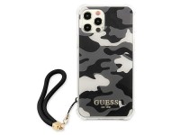 Guess GUHCP12MKSARBK iPhone 12/12 Pro 6.1" black/black hardcase Camo Collection Guess GUHCP12MKSARBK iPhone 12/12 Pro 6.1" black/black hardcase Camo Collection