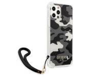 Guess GUHCP12MKSARBK iPhone 12/12 Pro 6.1" black/black hardcase Camo Collection Guess GUHCP12MKSARBK iPhone 12/12 Pro 6.1" black/black hardcase Camo Collection