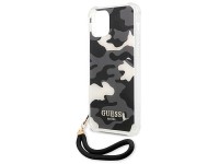 Guess GUHCP12MKSARBK iPhone 12/12 Pro 6.1" black/black hardcase Camo Collection Guess GUHCP12MKSARBK iPhone 12/12 Pro 6.1" black/black hardcase Camo Collection