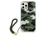 Guess GUHCP12MKSARKA iPhone 12/12 Pro 6.1" green/khaki hardcase Camo Collection Guess GUHCP12MKSARKA iPhone 12/12 Pro 6.1" green/khaki hardcase Camo Collection