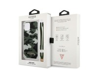 Guess GUHCP12MKSARKA iPhone 12/12 Pro 6.1" green/khaki hardcase Camo Collection Guess GUHCP12MKSARKA iPhone 12/12 Pro 6.1" green/khaki hardcase Camo Collection