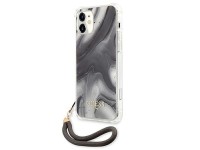 Guess GUHCP12SKSMAGR iPhone 12 mini 5.4" grey/grey hardcase Marble Collection Guess GUHCP12SKSMAGR iPhone 12 mini 5.4" grey/grey hardcase Marble Collection