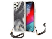 Funda Guess Marble Collection para iPhone 12 / iPhone 12 Pro - Gris