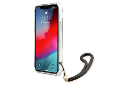 Funda Guess Marble Collection para iPhone 12 / iPhone 12 Pro - Gris