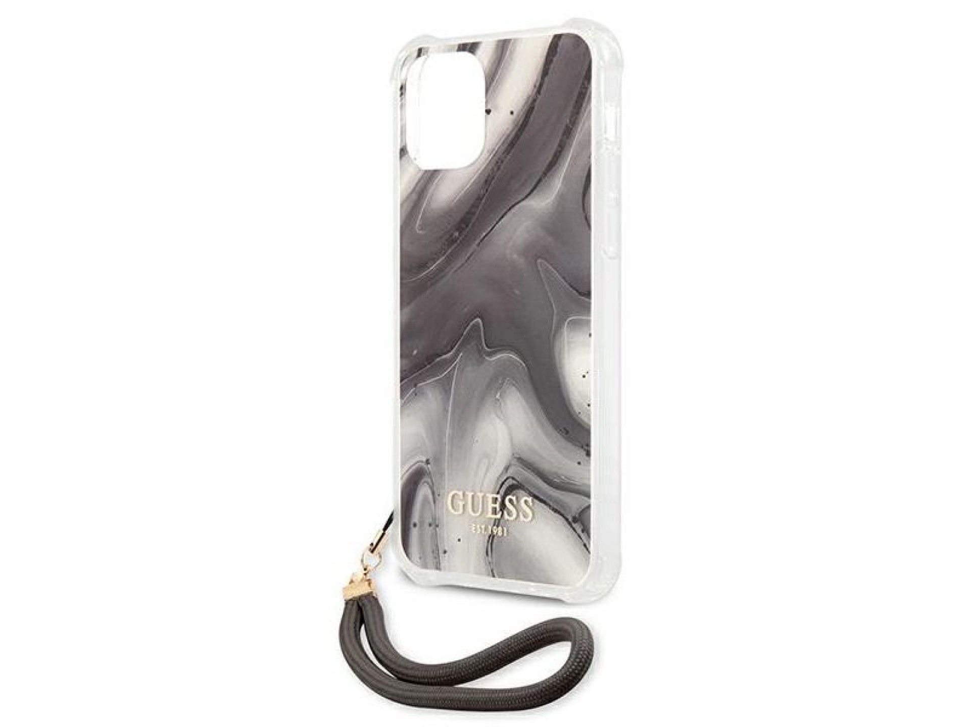 Funda Guess Marble Collection para iPhone 12 / iPhone 12 Pro - Gris