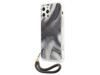 Guess GUHCP12LKSMAGR iPhone 12 Pro Max 6.7" grey/grey hardcase Marble Collection Guess GUHCP12LKSMAGR iPhone 12 Pro Max 6.7" grey/grey hardcase Marble Collection