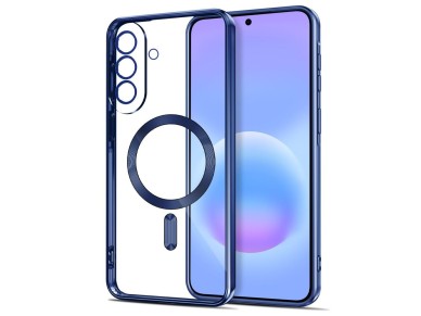 Tech-Protect MagFlex MagSafe Case for Samsung Galaxy A57 5G - Transparent Blue Tech-Protect MagFlex MagSafe Case for Samsung Galaxy A57 5G - Transparent Blue