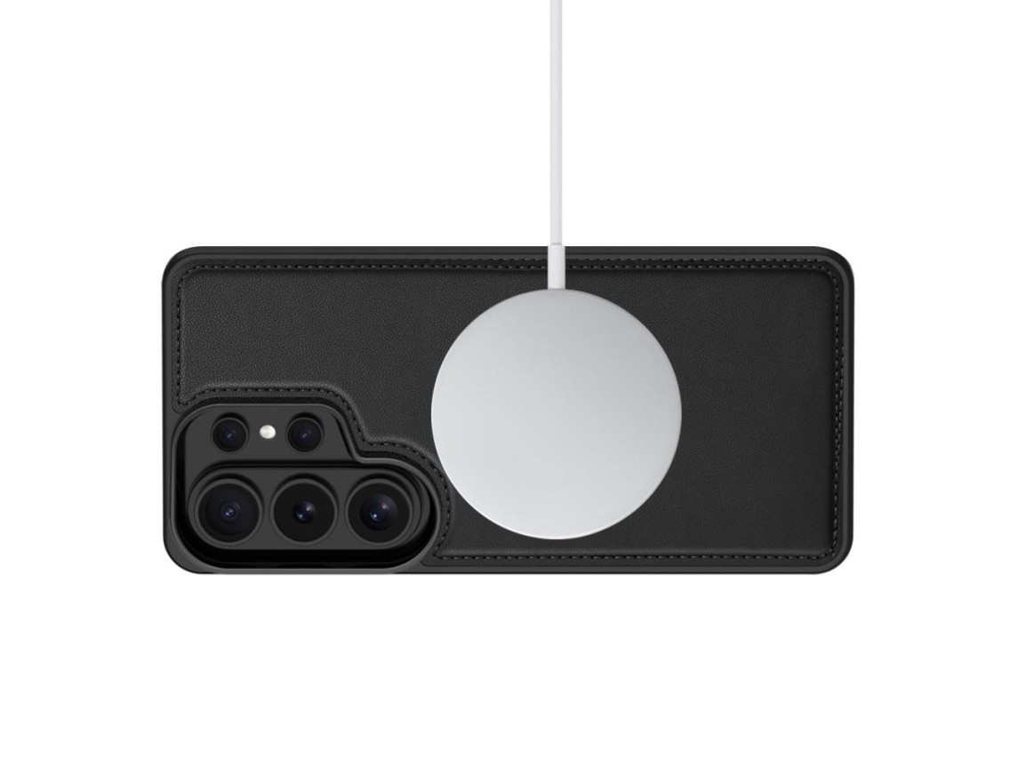 Capa Tech-Protect Wallet MagSafe para Samsung Galaxy S26 Ultra - Preto Fosco