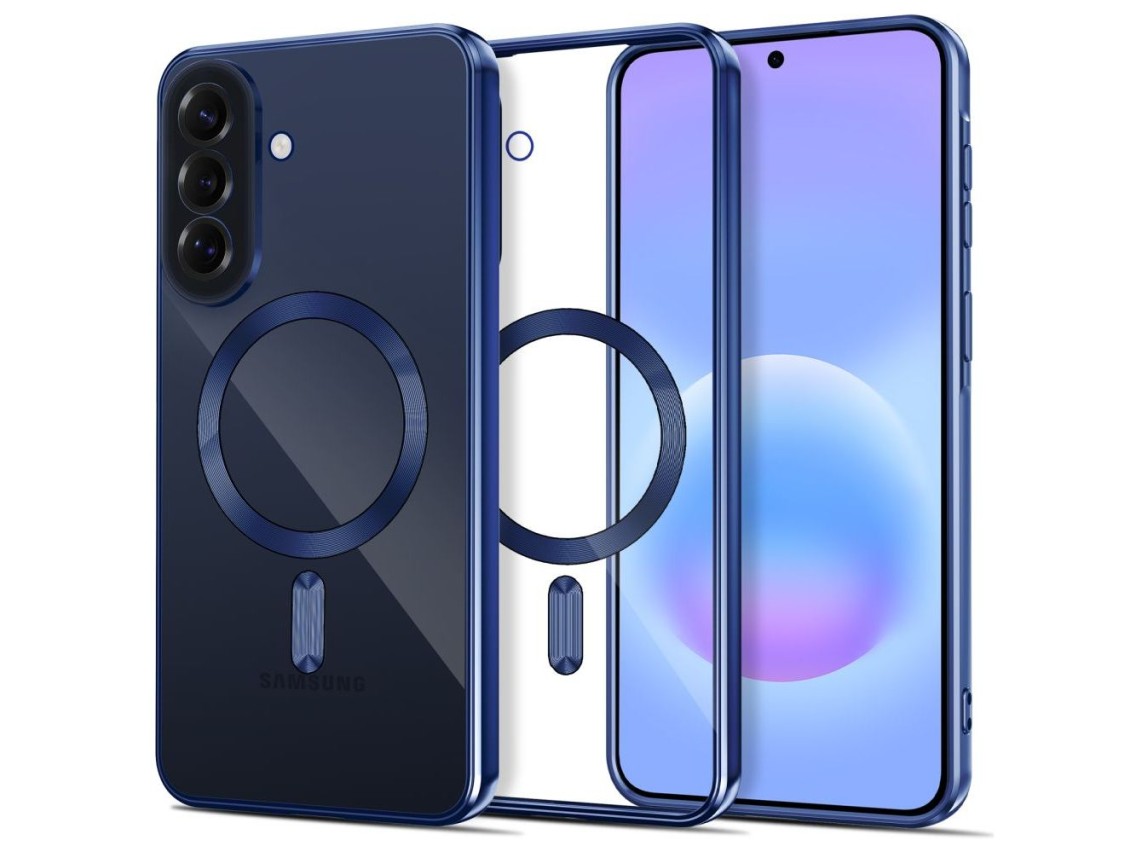 Funda Tech-Protect MagFlex MagSafe para Samsung Galaxy A57 5G - Azul transparente
