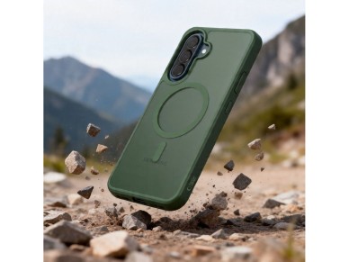 Tech-Protect Magmat MagSafe Case for Samsung Galaxy A36 / A56 / A37 5G - Matte Green Tech-Protect Magmat MagSafe Case for Samsung Galaxy A36 / A56 / A37 5G - Matte Green