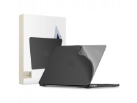 Capa protetora Tech-Protect Softshell para MacBook Neo 13" 2026 - Preto Fosco