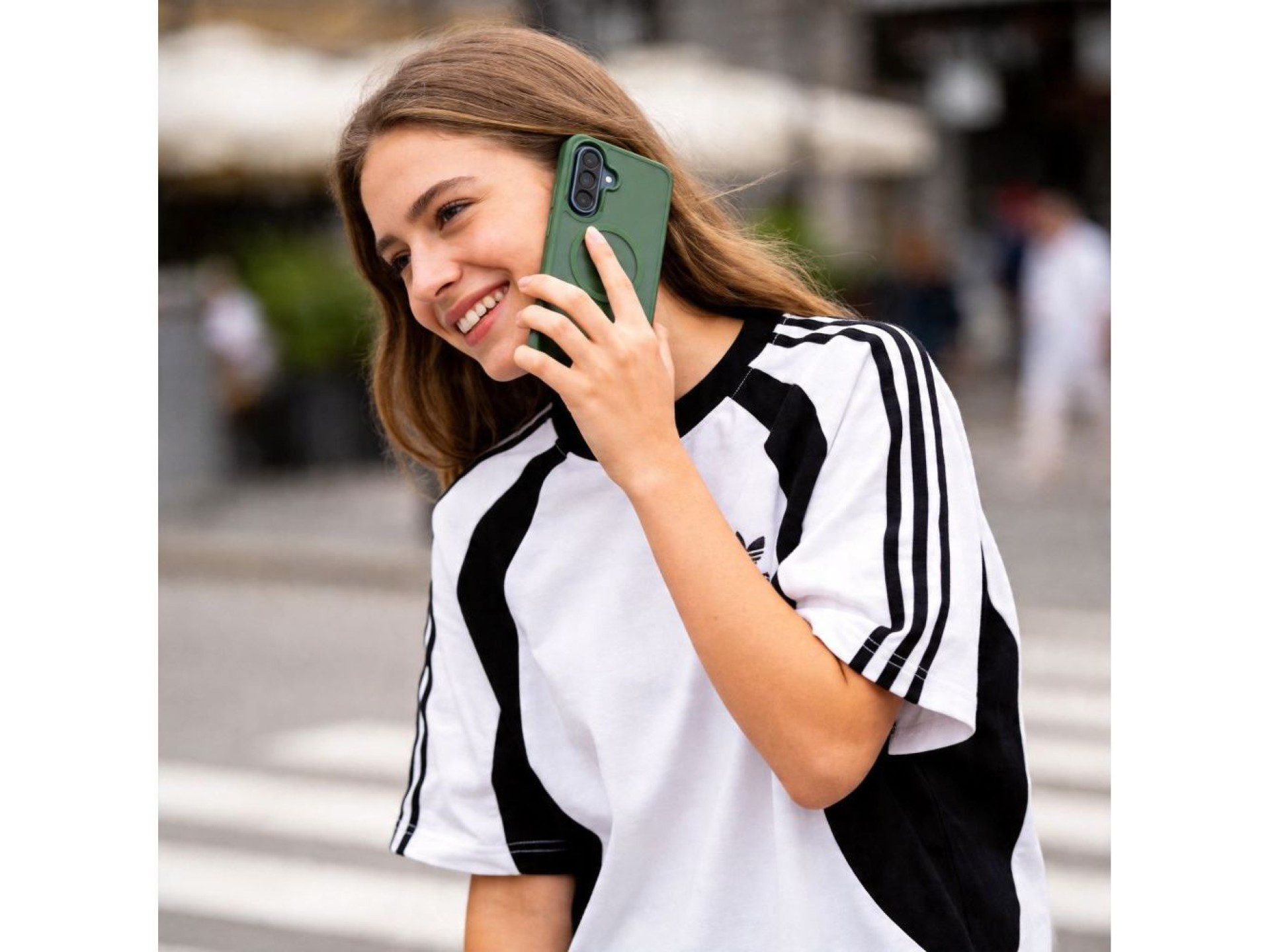 Funda Tech-Protect Magmat MagSafe para Samsung Galaxy A36 / A56 / A37 5G - Verde mate