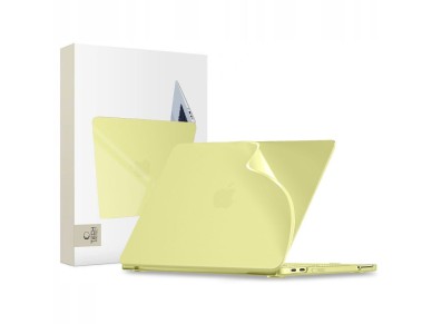 Capa Tech-Protect Softshell para MacBook Neo 13 2026 - amarelo fosco