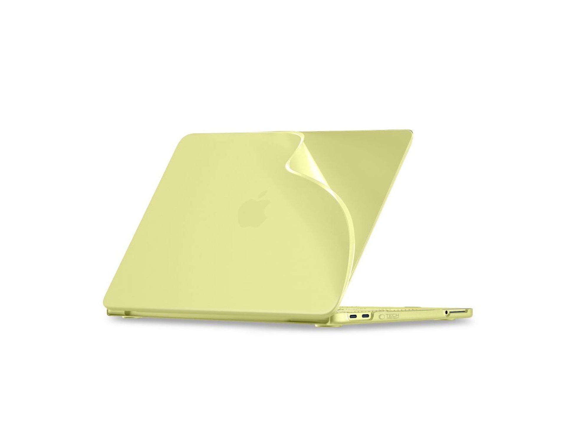 Capa Tech-Protect Softshell para MacBook Neo 13 2026 - amarelo fosco