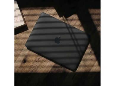 Capa protetora Tech-Protect Softshell para MacBook Neo 13" 2026 - Preto Fosco