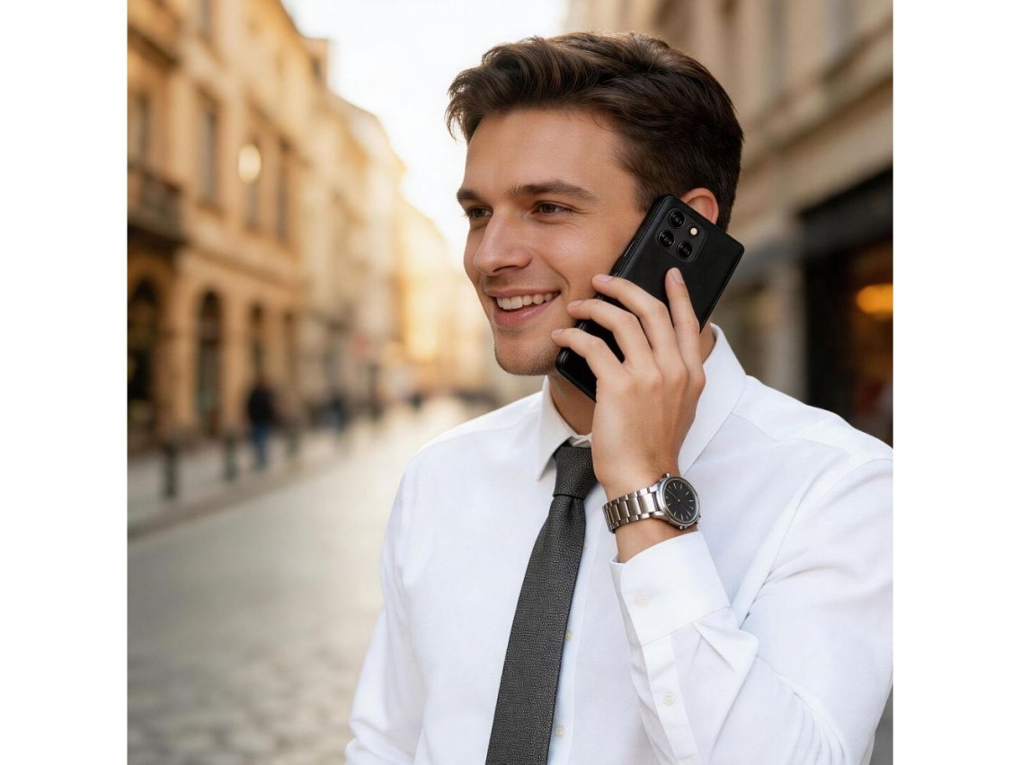 Capa carteira Tech-Protect para Motorola Moto G67 / G77 - Preta