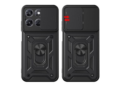 Tech-Protect CamShield Pro Case for Motorola Moto G67 / G77 - Black Tech-Protect CamShield Pro Case for Motorola Moto G67 / G77 - Black