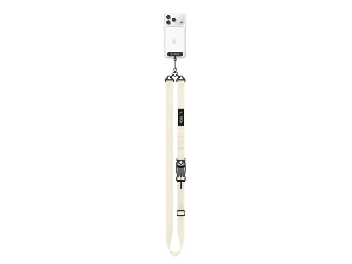 Cordón cruzado para teléfono Tech-Protect C9S - Beige