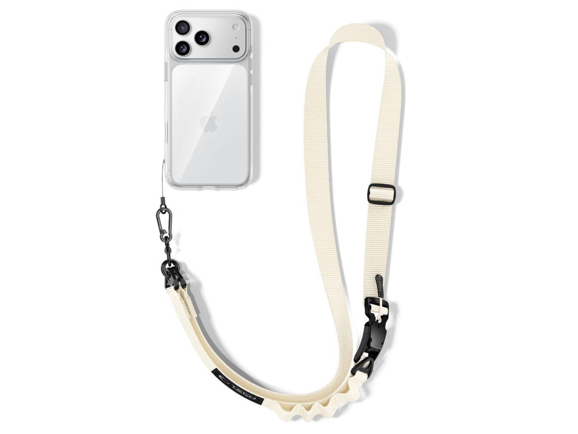 Cordón cruzado para teléfono Tech-Protect C9S - Beige