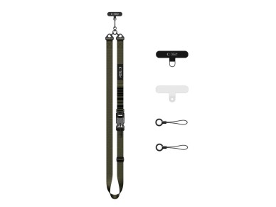 Tech-Protect C9S Rope Crossbody Phone Lanyard - Green Tech-Protect C9S Rope Crossbody Phone Lanyard - Green
