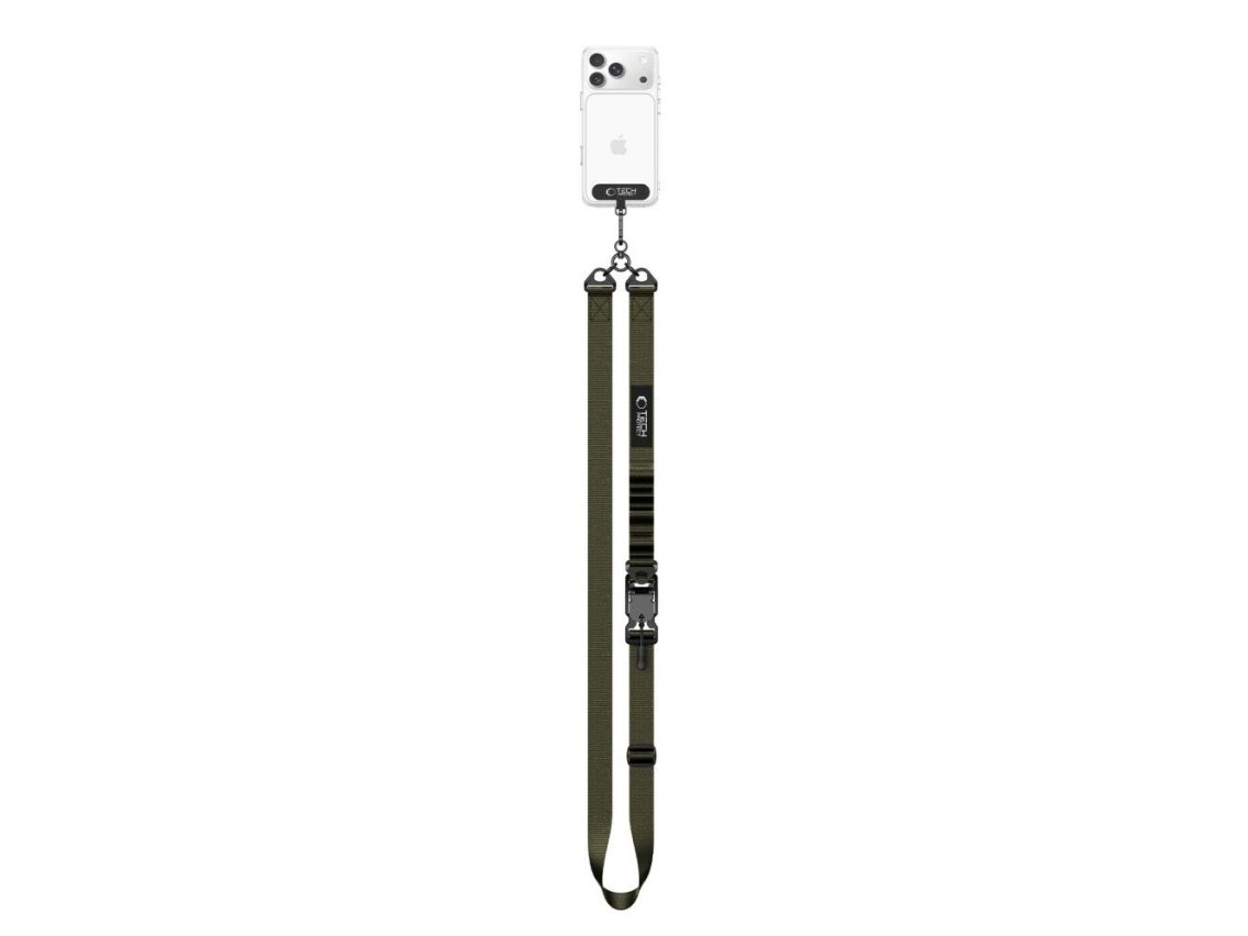 Tech-Protect C9S Rope Crossbody Phone Lanyard - Green