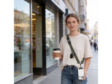 Tech-Protect C9S Rope Crossbody Phone Lanyard - Green Tech-Protect C9S Rope Crossbody Phone Lanyard - Green