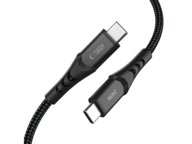 Cabo Tech-Protect Ultraboost UB11T USB-C / USB-C PD 240W / QC3.0 de 100 cm - Preto Cabo Tech-Protect Ultraboost UB11T USB-C / USB-C PD 240W / QC3.0 de 100 cm - Preto