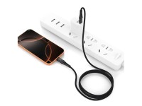 Tech-Protect Ultraboost UB11T USB-C / USB-C PD 100W / QC3.0 Cable 200 cm - Black Tech-Protect Ultraboost UB11T USB-C / USB-C PD 100W / QC3.0 Cable 200 cm - Black