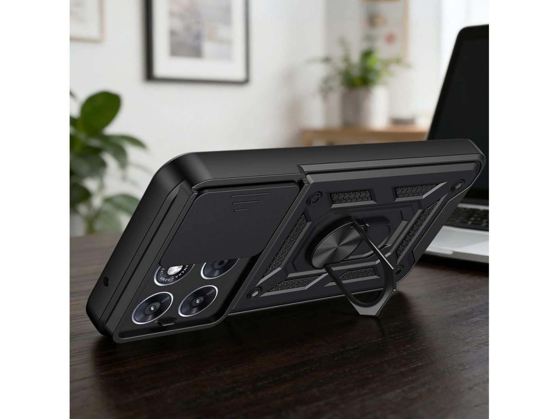 Tech-Protect CamShield Pro Case for Motorola Moto G57 Power / G67 Power - Black
