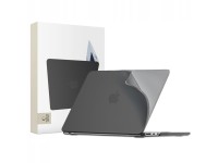 Tech-Protect Softshell Case for MacBook Air 13" 2023/2024/2025/2026 - Matte Black